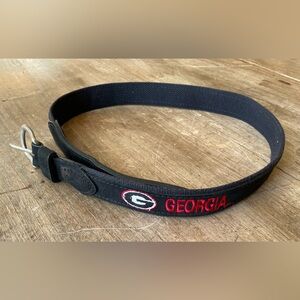 Zep-Pro University of Georgia Women's Black Suede 34" Belt